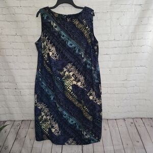 90s Connected Womens Midi Dress Sz 20W Whimsigoth Celestial Vibe